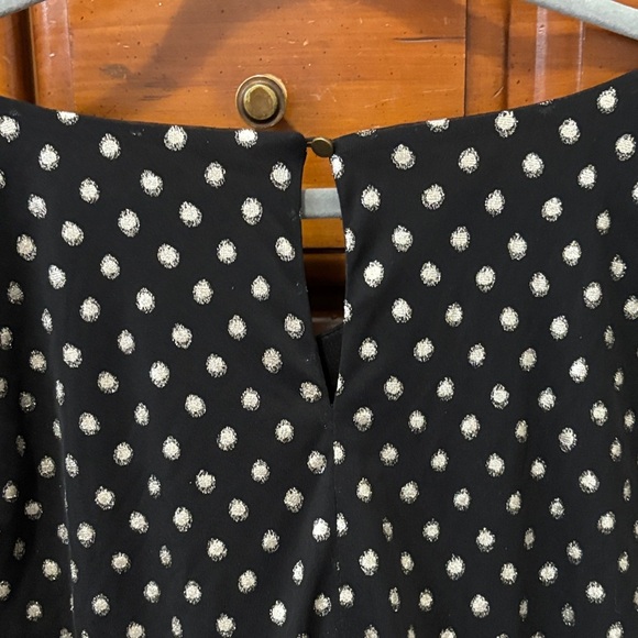 City Studio Black Dress with Long Sleeves With Removable Waist Tie - Picture 5 of 6